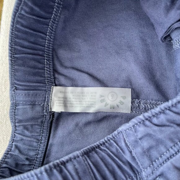 Primary Stretch Chino Drawstring Pants, "Sunwashed Navy," Size 5, VGUC, Pair #3 - Picture 11 of 12